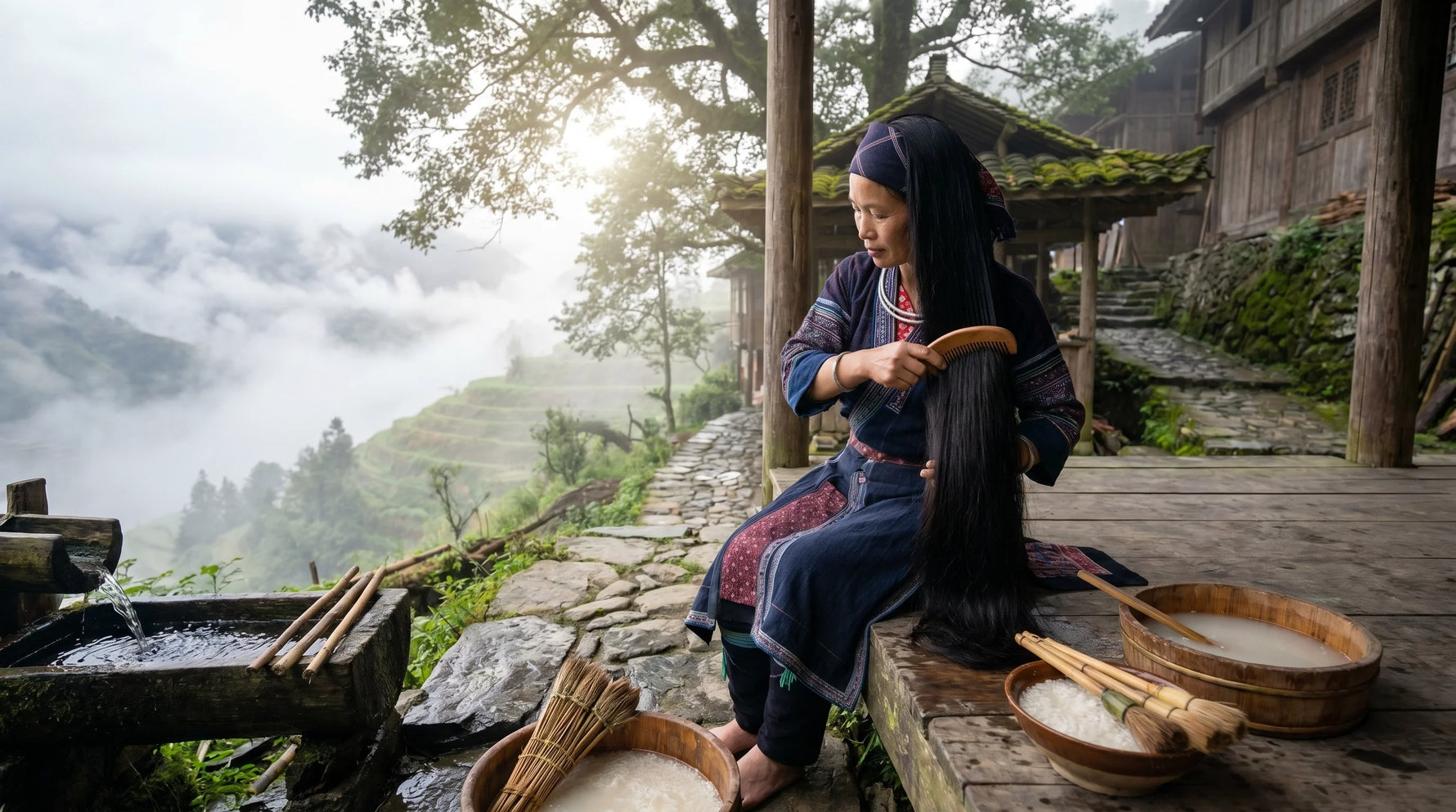 Imagine a place where women boast two-meter-long, jet-black hair without a single grey strand, even in their 80s. This isn't a fairy tale; it’s the daily reality of Huangluo Village, China.